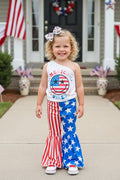 Girl outfit sets & 4th July MERICA VIBES USA Set