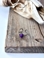 Western Teardrop Stone Adjustable Ring 
