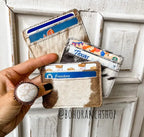 Western Cowhide Credit Card Holder - Money holder