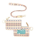 Coral and Mint ID holder + Wallet
