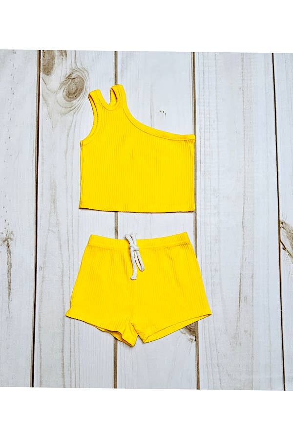 Toddler/Girls Yellow Summer Set