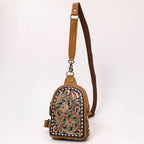 Genuine Western Leather Women Sling Bag