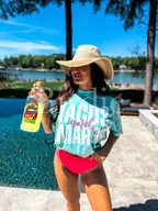 Tacos & Margs Graphic Tee on Chalky Mint