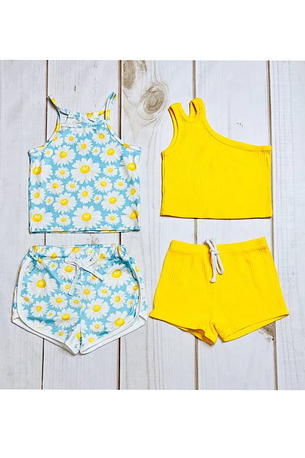 Toddler/Girls Yellow Summer Set