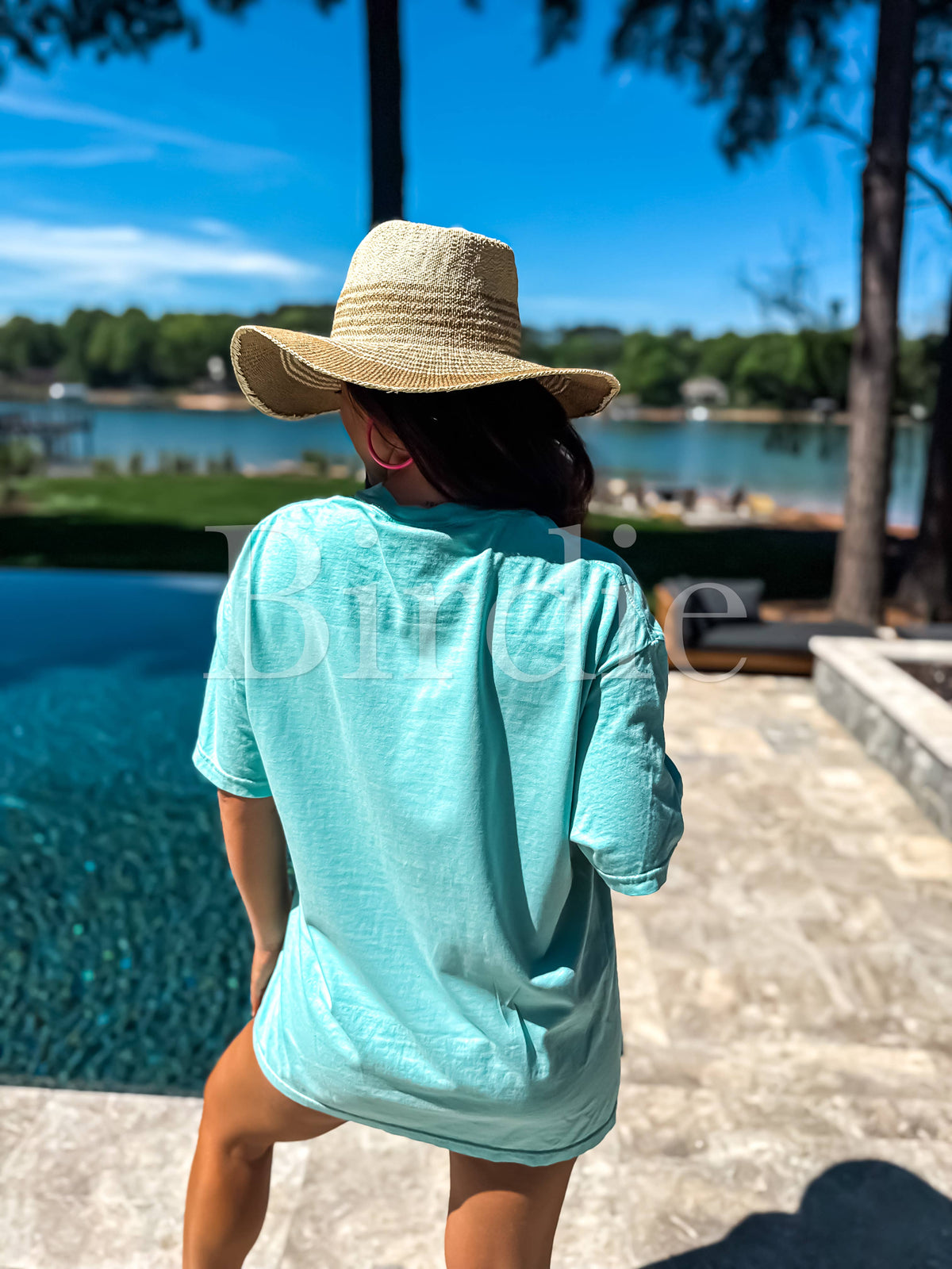 Tacos & Margs Graphic Tee on Chalky Mint