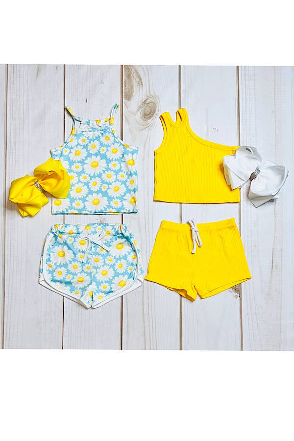 Toddler/Girls Yellow Summer Set