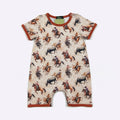 Roping Bulls Boy Romper