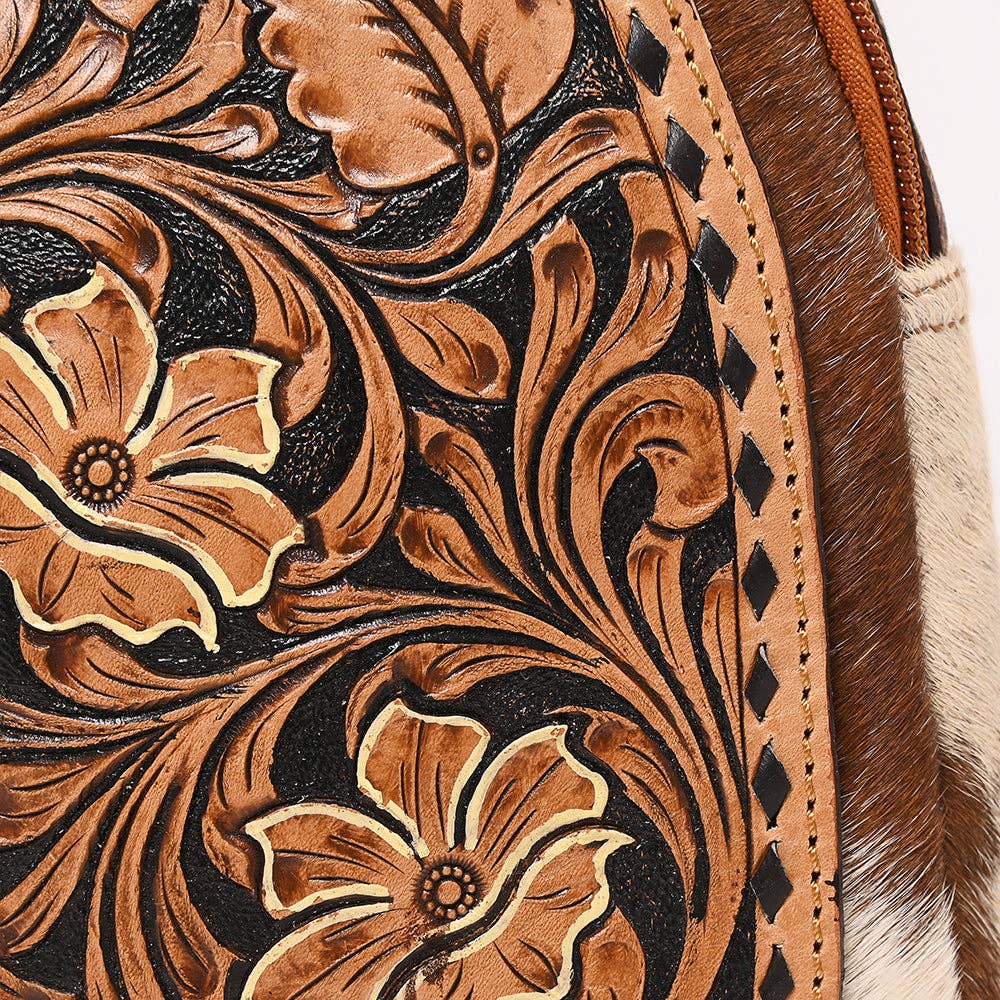 Genuine Western Leather Women Sling Bag