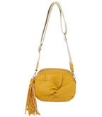 GUITAR STRAP CROSSBODY BAG (Mustard)