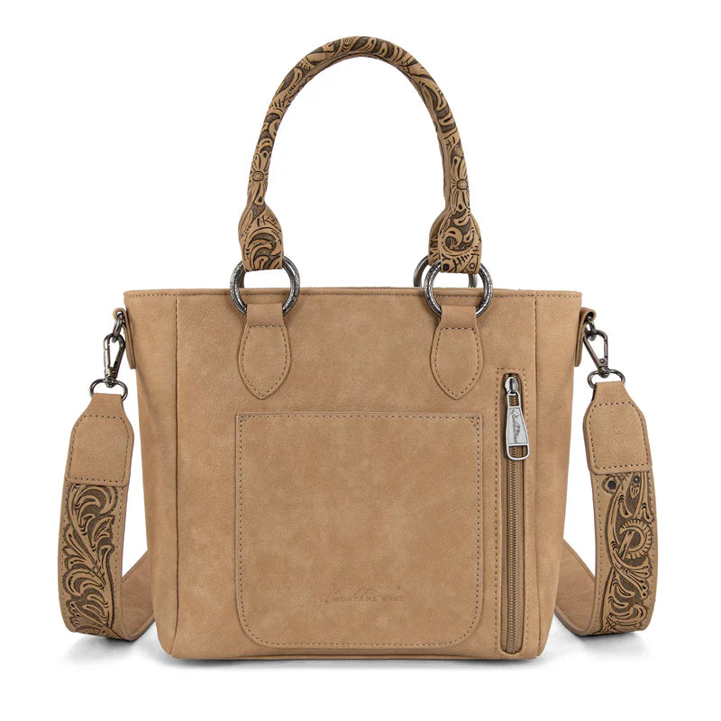 Montana West Cowhide Concealed Carry Purse