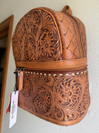 Genuine Leather Western Backpack