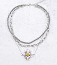 Yellow Aztec Necklace