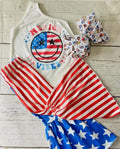 Toddler Girl USA Outfit