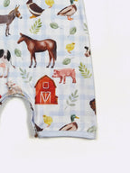 Farm Fresh Boy Romper