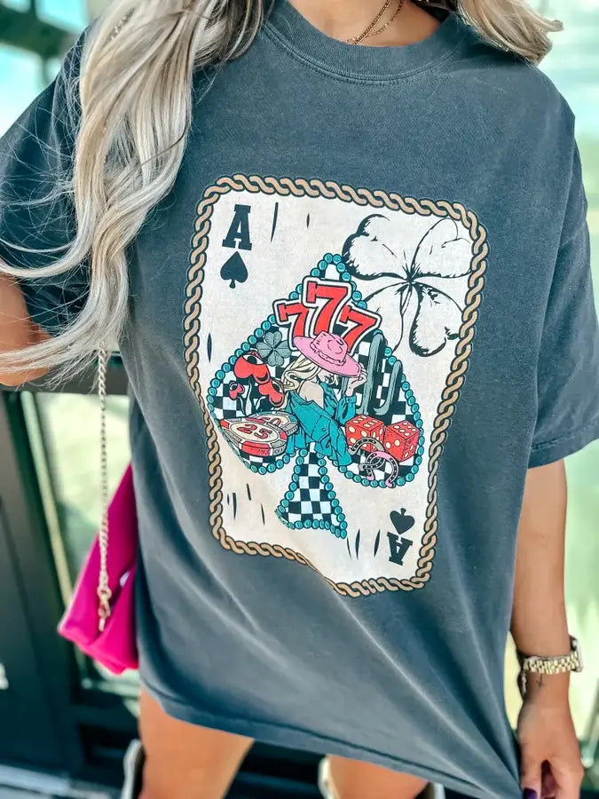 Ace Of Spades Pepper Graphic Te