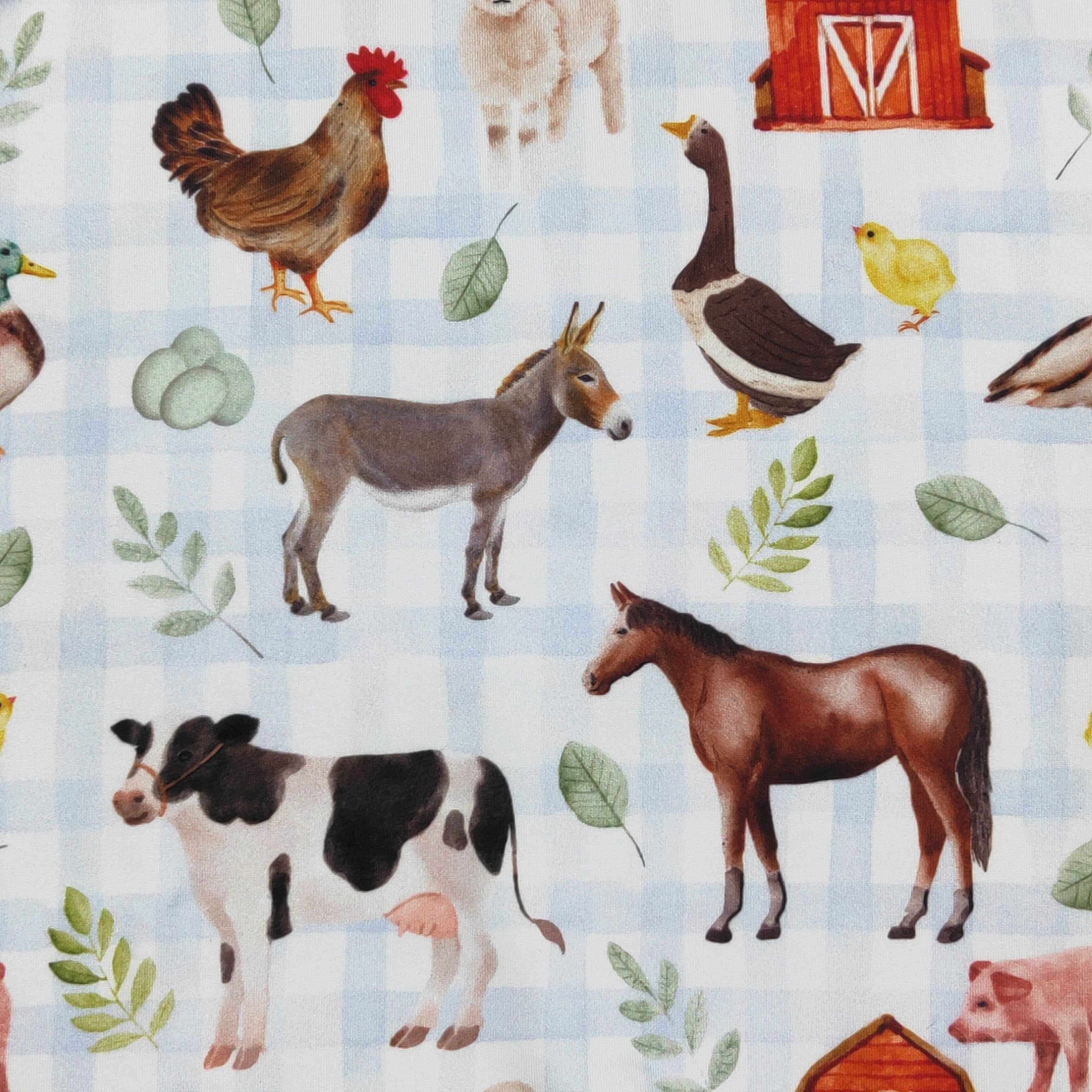 Farm Fresh Boy Romper