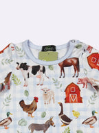 Farm Fresh Boy Romper