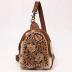 Genuine Western Leather Women Sling Bag