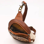 Genuine Western Leather Women Sling Bag